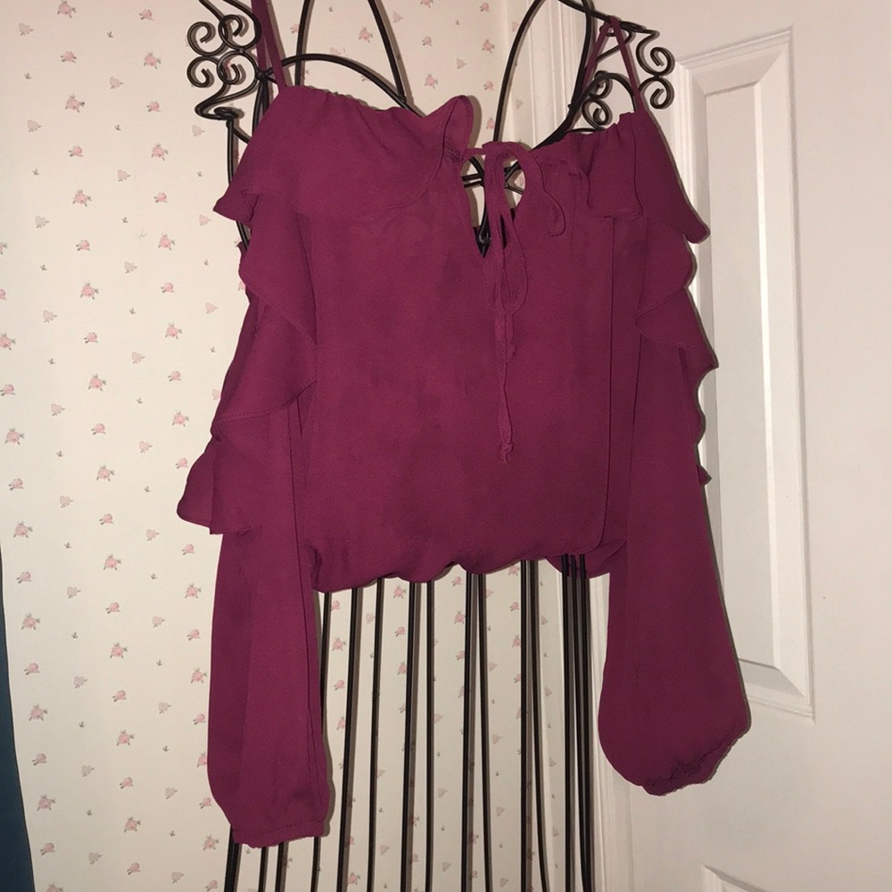Off shoulder blouse